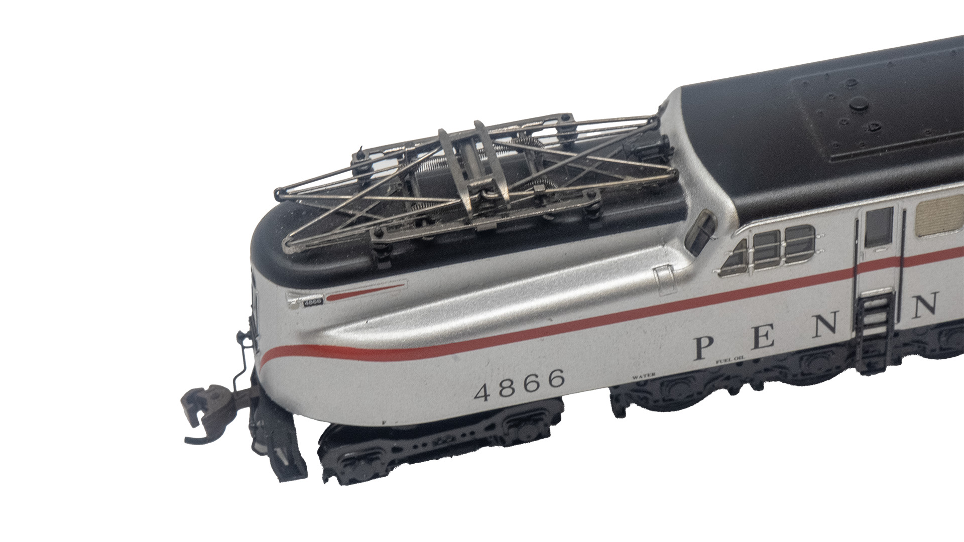 メルクリン Long Henry 26536 BR44 + 鉄鉱石貨車10両 GG-1 - PRR #4866 – Silver w/ Red Stripe [65254] - $349.00