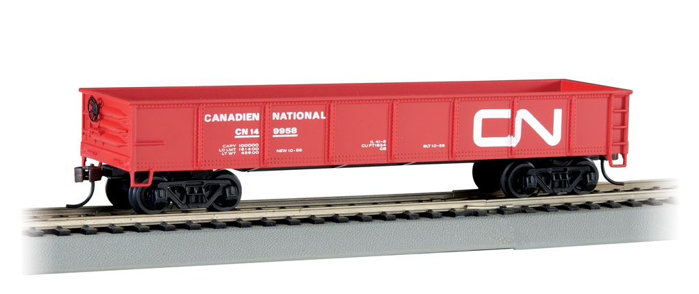 Canadian National - 40' Gondola w/coal load