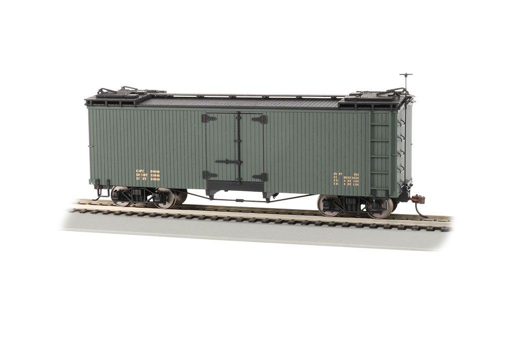 Green with Black Roof - Reefer - Data Only