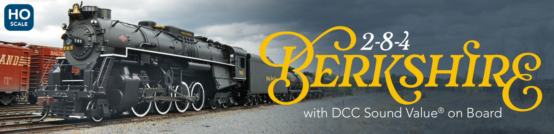 (image for) HO 2-8-4 Berkshire