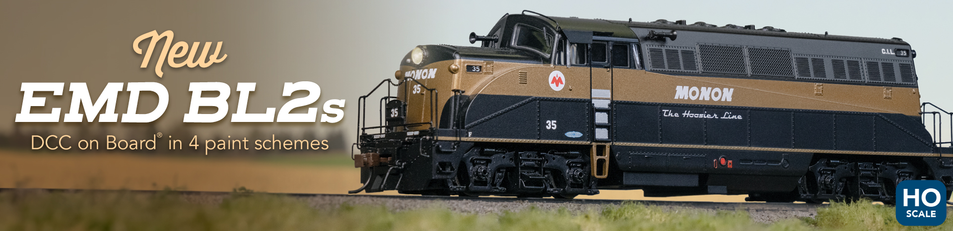 (image for) HO Scale EMD BL2s