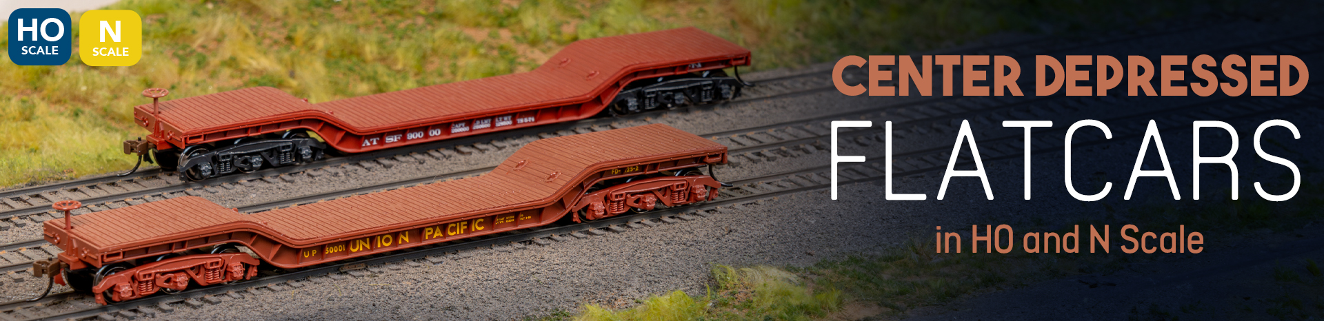 (image for) Center Depressed Flatcars